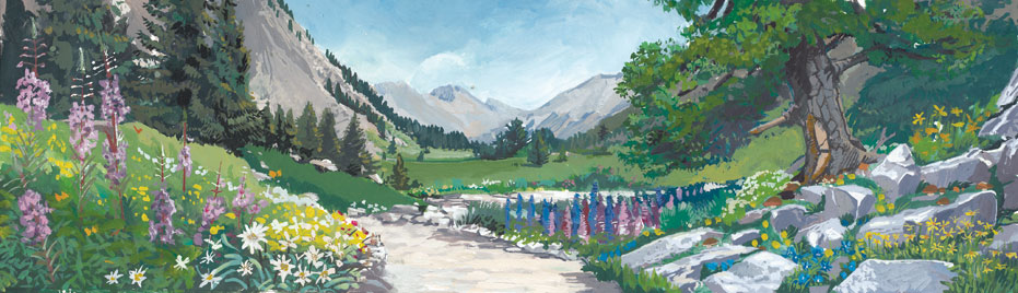 Alpenlandschaft