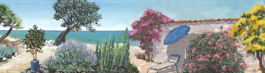 Mittelmeerlandschaft
